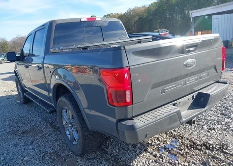 2018 Ford F-150 Lariat из США, поврежденный, VIN 1FTEW1E54JFC59278